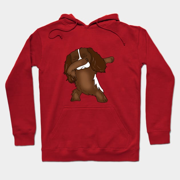 Dobbing springier-spaniel Hoodie by johnnie2749